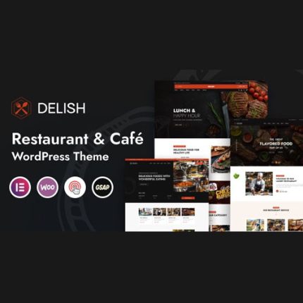 Delish – Restaurant & Cafe WordPress Theme