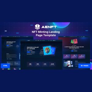 Aenft - NFT Minting Collection WordPress Theme